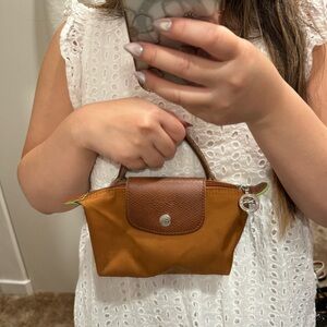 Longchamp Cosmetic Case - Cognac